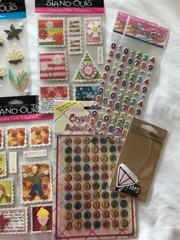 Lot of 11 Jolee’s Boutique, Paperbilities & Stand-Outs Dimensional Stickers