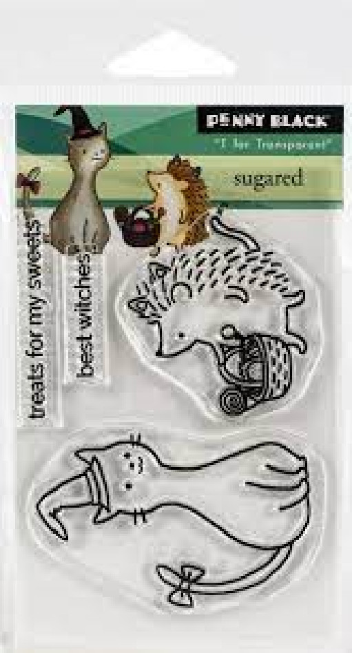 PENNY BLACK Cling Clear Acrylic Stamp SUGARED