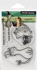 PENNY BLACK Cling Clear Acrylic Stamp SUGARED