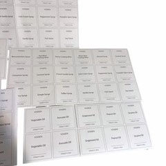 Large Assorted Sticker Lot (400+ Pieces) Scented Candle Labels • Food Labels
