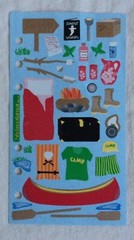 NEW Stickopotamus Binder Ready Scrapbook Stickers – Summer Camp PR-21
