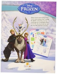 Bendon Disney Frozen Giant Learning Sticker Activity Book with 500 Plus Stickers