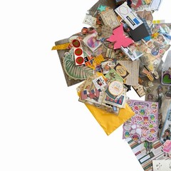 Huge Sticker Lot Scrapbook Planner Kawaii Vintage Ephemera Craft Bundle Destash