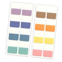 Label Clear Tabs With Color Coding Without Residues For Organizing