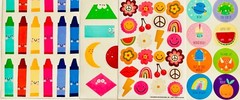 1000+ Stickers | HUGE Kids Girls Boys Teens Children Wholesale Sticker Lot