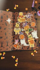Winnie The Pooh & Friends Halloween Sticker Set – 26 Piece