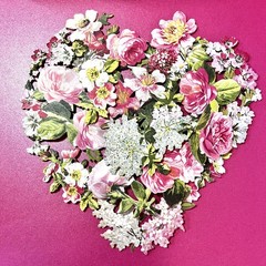 Anna Griffin’s Latest Carte Noire Floral 3D Stickers 36 PCS of Flowers, Layers