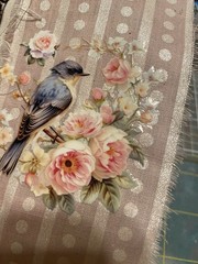 Nature, Birds, Unique Handmade Ephemera, ,Junk Journal,tag,embellishment