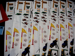 CREATIVE MEMORIES Gr Lengths Golf, 10 strips plus studio stickers and golf cart