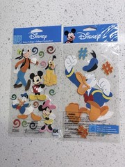 Disney EK Mickey and Friends, Angry Donald Duck Scrapbook Stickers