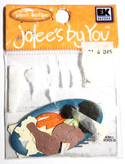 Jolee’s Boutique 3D Chicken Dinner Broccoli Embellishment EK Success Kitchen NEW