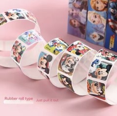 Disney 2 Pack Kids Stickers Mickey And Minnie, 200 Pcs 1-1/2 Inch Self Adhesive