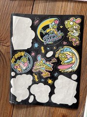 Vintage Stickers Lot Rugrats Warner Bros 90s Dr Seuss Hallmark AGC Kids Sticker