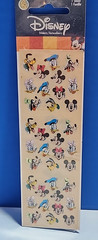 Lot of 4 Disney Sticker Mickey Minnie Mouse Dimensional Scrapbook