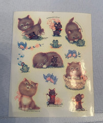 Vintage Sticker Sheets Early 80’s