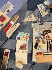HUGE Bulk Scrapbooking Embellishments, Letters and Stickers Lot 100+ Items