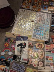 Huge Lot of 55 Scrapbooking Stickers, Jolees, Sticko, Recollections… NICE LOT
