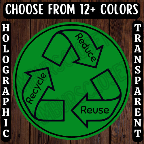 40 RECYCLED PACKAGING STICKERS 2″ LABELS SHIPPING THANK YOU SCRATCH RESISTANT