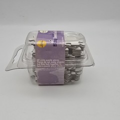 JoAnn Scrap Essentials White Puzzle Pieces 60ct NIB Scrapbooking Papercraft