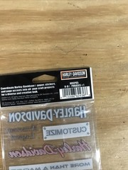 Vintage Harley Davidson Stickers 2004 13 stickers Lot of 2 Packs