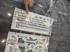 2 Pk Stickopotamus Winter Olympics Ski Skate Medals Photo Safe Stickers h3
