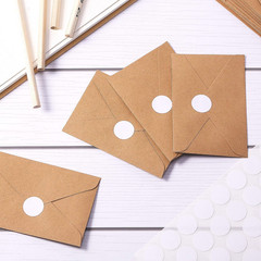 2800 Pieces White Round Dot Stickers 3/4 Inch Diameter Circle Small,