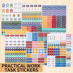 1150+ Planner Stickers for Work, Task Stickers Business Women Sticker Teacher Pl