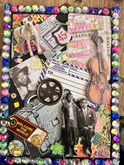 Memory Lane! 5 Vintage Junk Journal Ephemera Cards With Envelopes. Repurpose