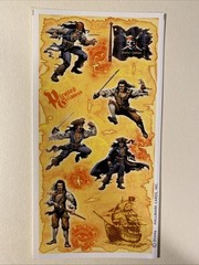 Pirates of the Caribbean Sticker Sheet Scrapbook Planner Craft Stickers