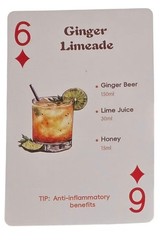 Old New Mixed Alcohol Drinks Ginger Limeade Rum Junk Journal Scrapbooking Craft