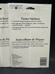 3 Sets Vintage Forget Me Not Easter Stickers NOS! 4 Sheets Each AGC