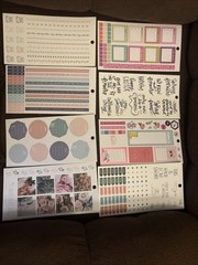 The Happy Planner Stickers Pages Sticker 80 Sheets Pages Multiple Themes Lot #8
