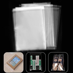 AcidFree Clear Sleeves Storage Bags Fits 12 2/5 x 16 5/9 Inch Mats 100 PCS