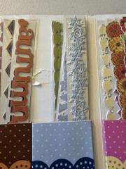 3 Birds Design Studios Paper Trails 80 Die Cut Cardstock Borders Seasons 12”
