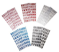 American Crafts Alpha Foam sticker bundle new