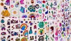 199+ STICKERS, Disney Princess Little Mermaid Snow White Belle Cinderella Sofia