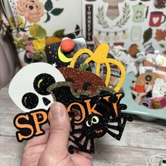 Junk Journal Kit Halloween & Fall Themed Planner Decor Supplies Scrapbook Lot