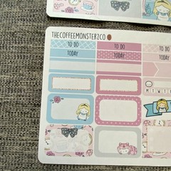 TheCoffeeMonsterzCo Alice in Wonderland Planner Set We found Wonderland TCMC