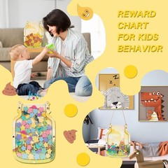 102 Dinosaur Reward Jar for Toddlers Reward Chart for Kids Back to Shcool Din…