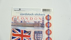 Paper House Productions Sticky Pix Cardstock Stickers London STCX0036