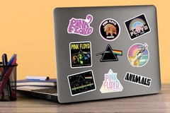 PINK FLOYD VARIETY DIE CUT VINYL 50 CT STICKER PACK