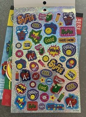 Teaching Tree Incentive Motivation Star Student Award Stickers Lit Of 5 NEW