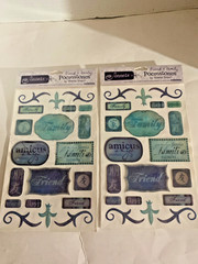 Assorted Karen Foster Design Scrapbooking Stickers Collection 10 Sheets Themed