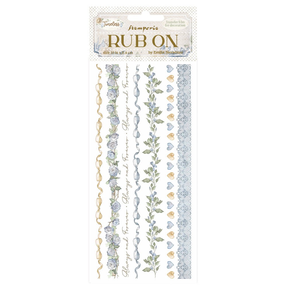 Stamperia Rub-on – Timeless Stripes, DFLRB165