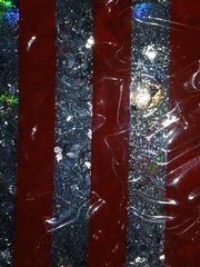 American Flag Glitter Filled Cover Journal