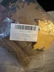 Whaline Maple Leaf Die Cut Shapes with Twine, 150pcs, Brown Orange Yellow