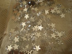 300 ACRYLIC RHINESTONE FLATBACK 6MM STARS