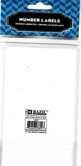 2 X Gold Foil Number Label – Pack by BAZIC (756 Total Labels)