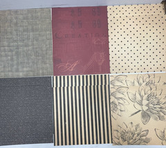 Lot of 29 12 x 12 Paper, Embellishments, Scrapbooking Supplies w/Free Shipping