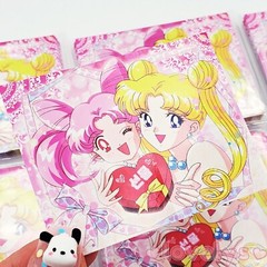 20 pcs sailormoon 선물 chibiusa chibi gift stickers, sanrio vintage style stickers